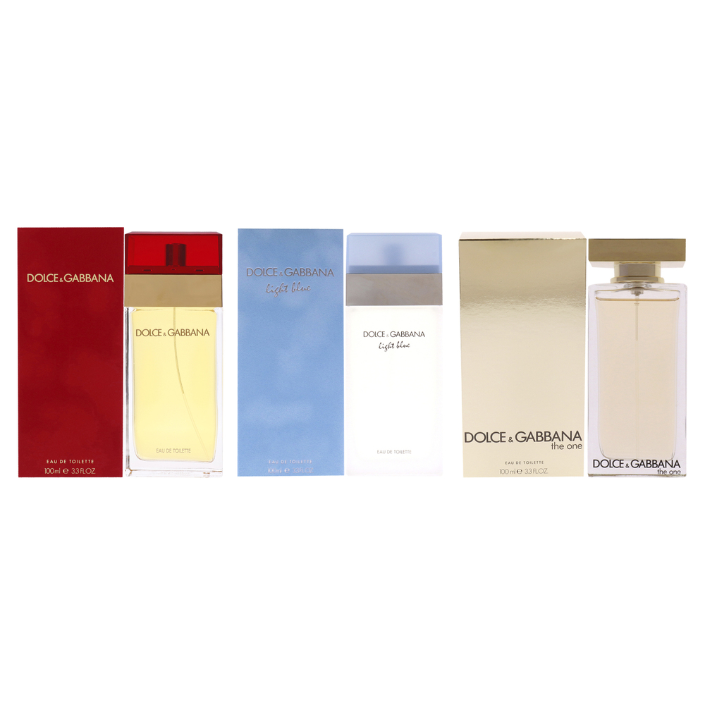 Dolce and Gabbana Fragrance Kit by Dolce and Gabbana for Women - 3 Pc